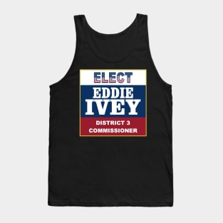 Eddie Ivey Commissioner Dis. 3 - Gold Border Tank Top